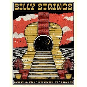 Billy Strings Poster Stage AE Pittsburgh PA Poster  170
